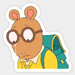 Single Tear // Arthur Sticker